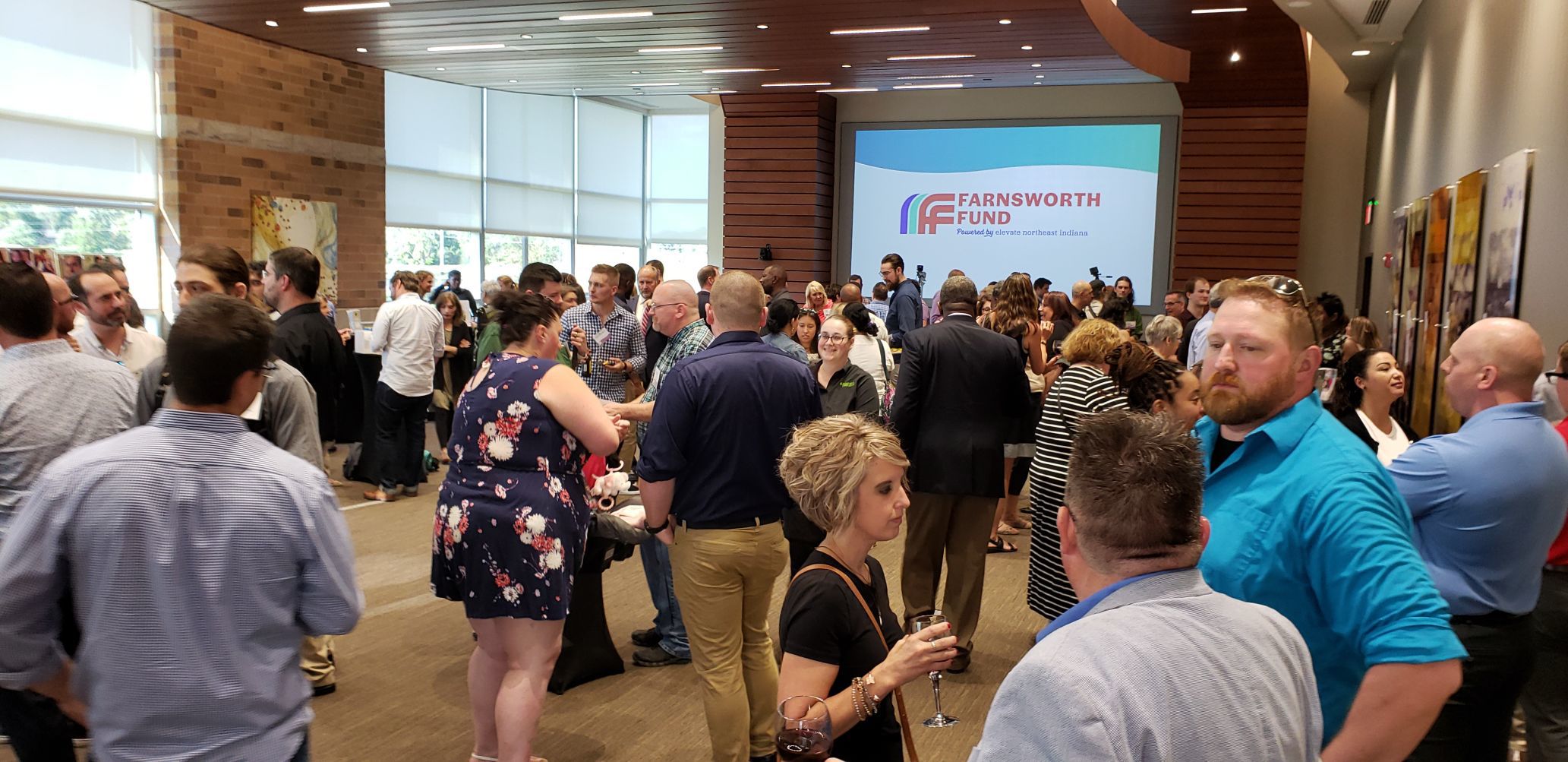 Fortitude Fund celebration crowd shot